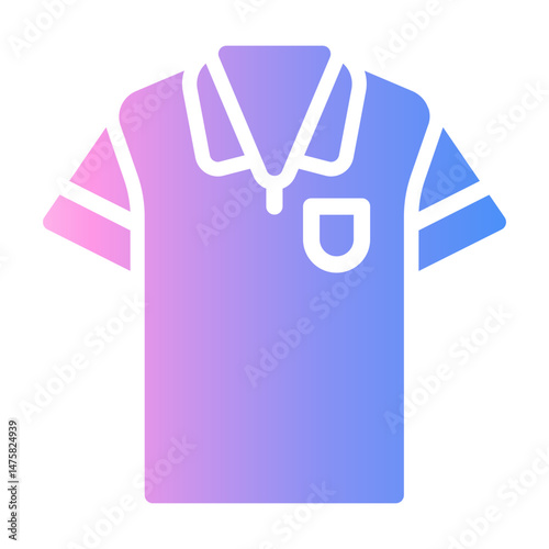 polo shirt Gradient icon