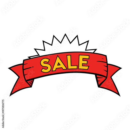 Vibrant red sale banner with dynamic light flares, perfect for grabbing attention and highlighting special offers, discounts, or promotions in a bold, eye-catching style.
