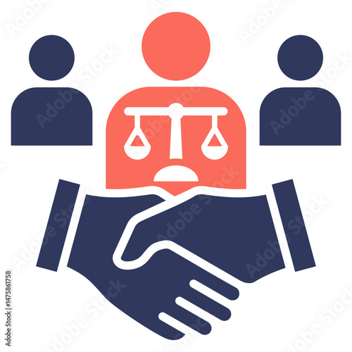 Arbitration Mixed Icon