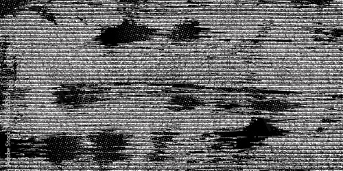 Static tv noise, bad tv signal, black and white, monochrome