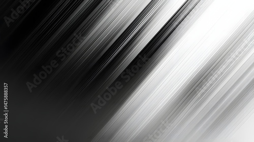 Abstract diagonal lines of gray and black tones.