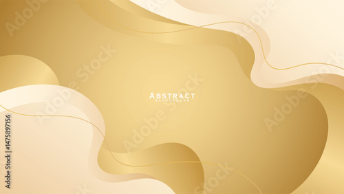 Abstract Vector Luxury Gold Background