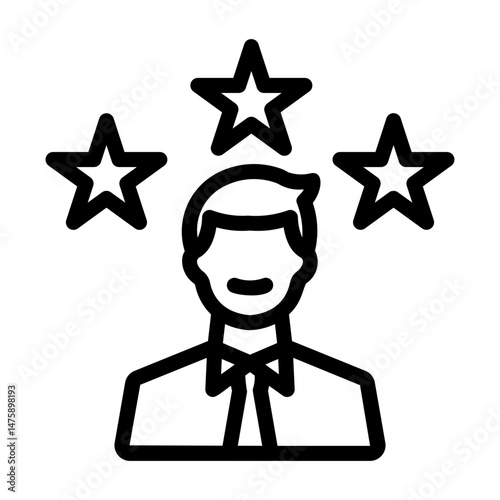 best employee Line Icon