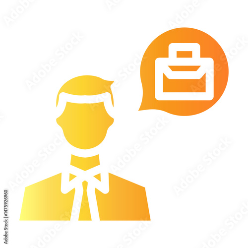 thoughts Gradient icon