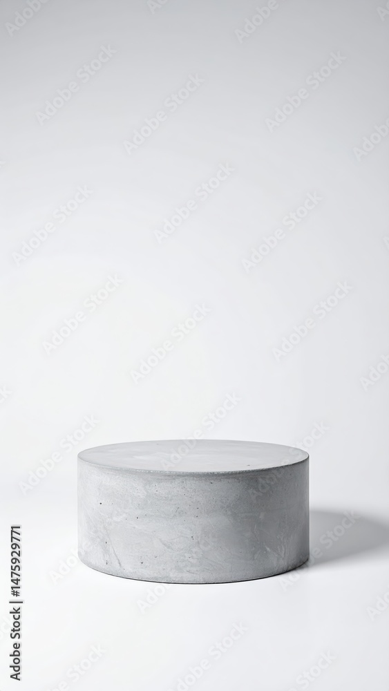 A modern concrete table with a sleek, minimalist design sits against a clean white background, highlighting its textured surface and industrial charm. A modern concrete table with a sleek, minimalist design sits against a clean white background, highlighting its textured surface and industrial charm.