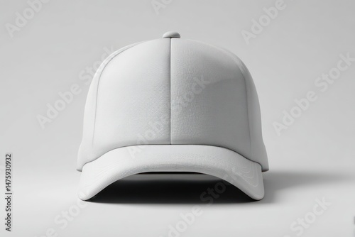 3D rendered cap mockup with blank area for your custom branding or design.