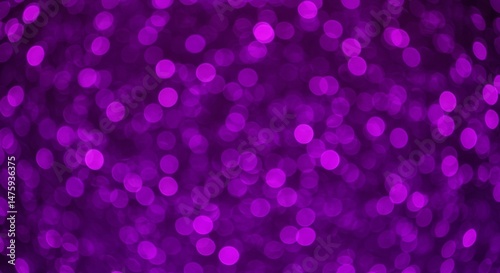 Vivid purple bokeh background for festive design or digital projects