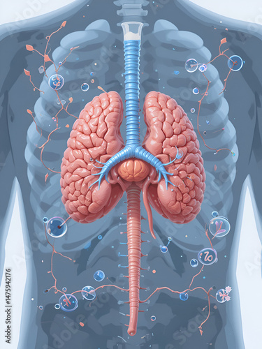 Adrenal gland. Aldosterone secretion. Water reabsorption and salt retention. Vector illustration