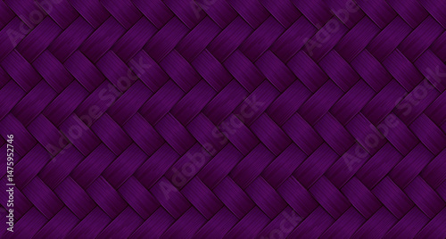 purple basketwork pattern