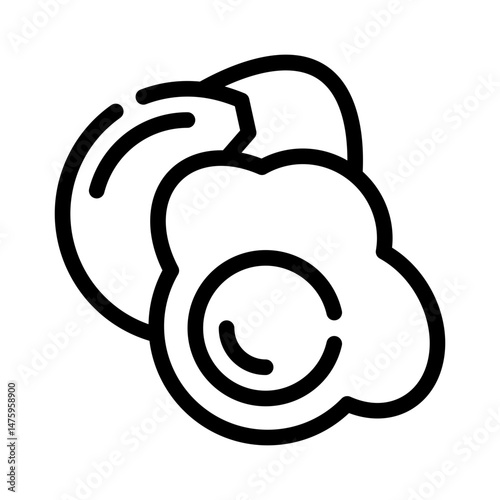 fried line icon