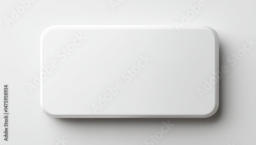 Custom label mockup on product with a blank space for your design or logo.