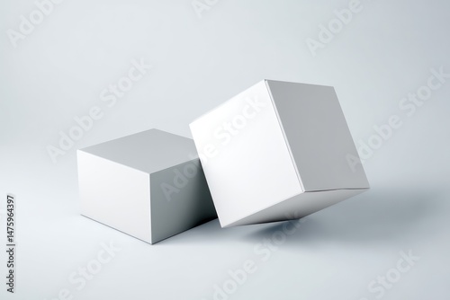 Mockup of product packaging with customizable area for logos, brand names, or advertising.