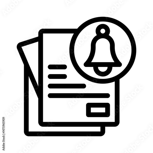 reminder line icon