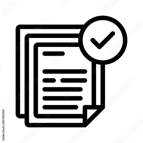 task list line icon