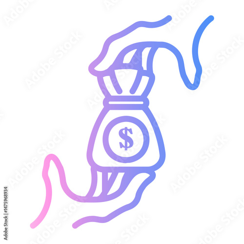 venture Line Gradient Icon