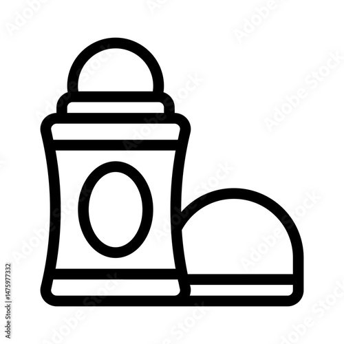 deodorant line icon