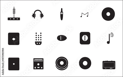 audio player buttons