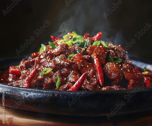 Spicy Sizzling Beef Stir-Fry