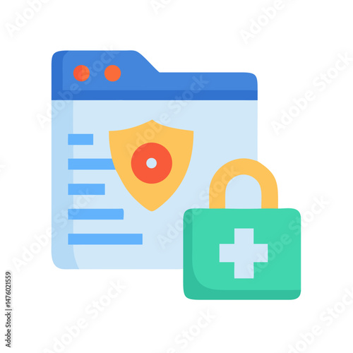 Digital data security with web page and first aid