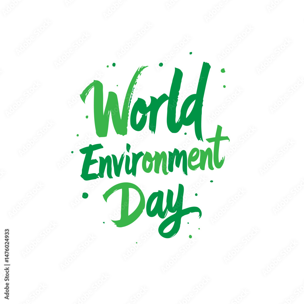 Obraz premium Celebration of global ecological awareness: Illustrative world environment day