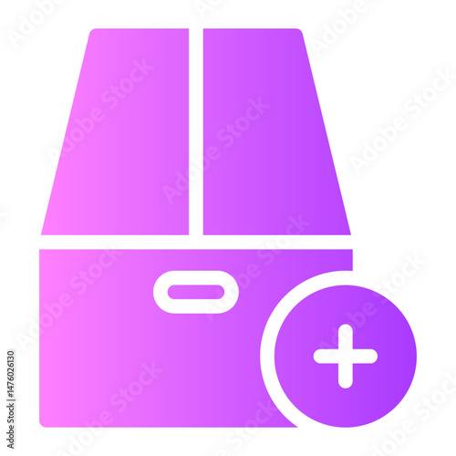 add gradient icon