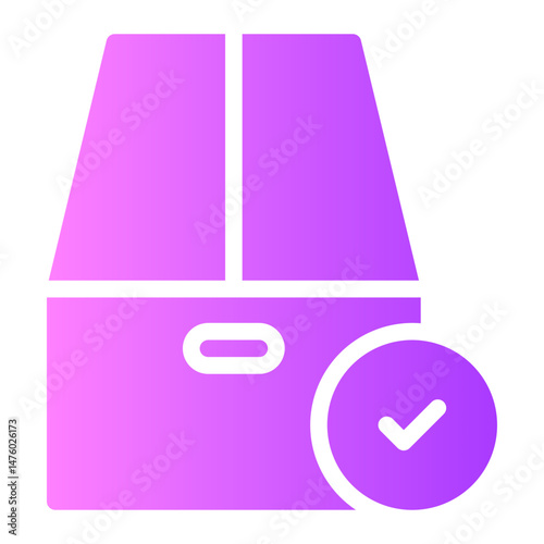 checking gradient icon