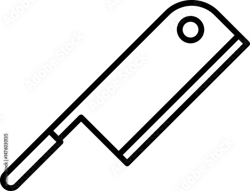 Kitchen And Chef Linear Icon