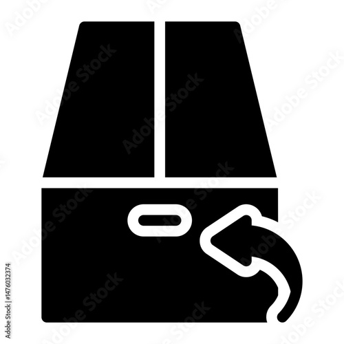 return glyph icon
