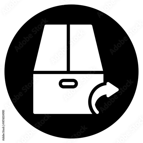 Send glyph icon