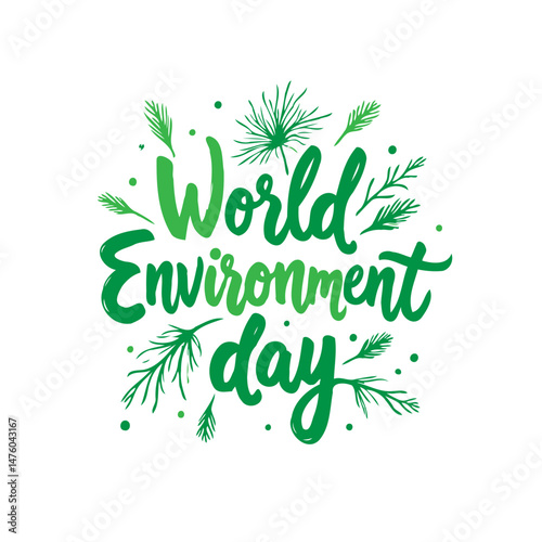 Celebrating world environment day with an elegant and eco-friendly design