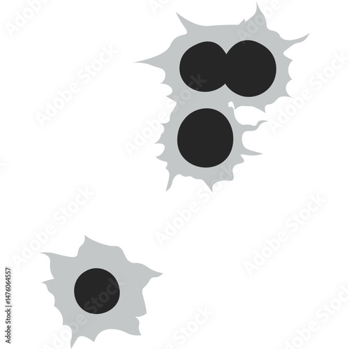Bullet Hole Vector