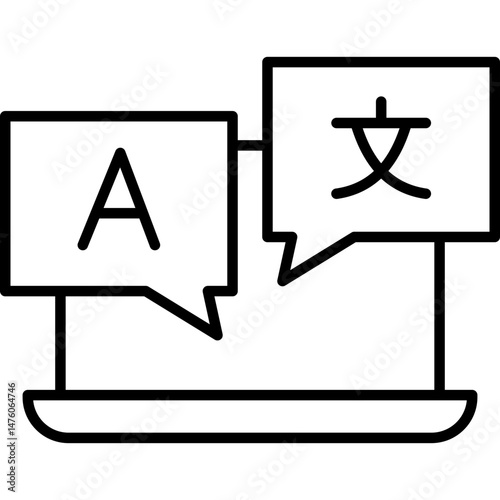 Language Translation Icon