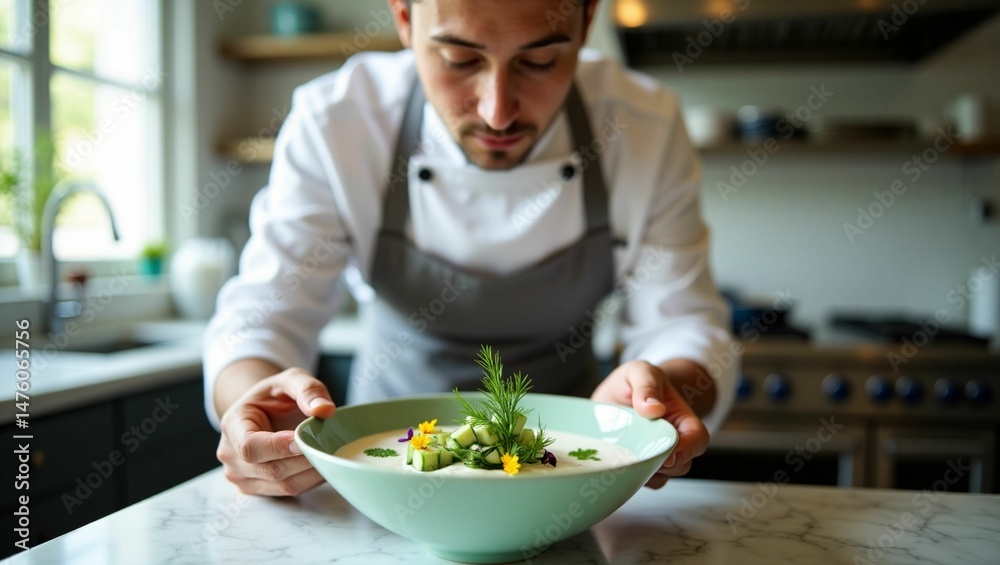 man preparing food in kitchen man preparing food in kitchen