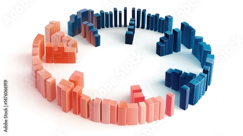 Neumorphism 2.0: Modern 3D Infographic Techniques