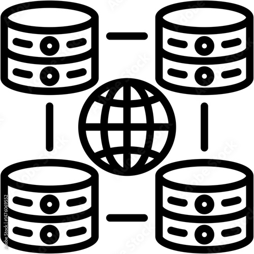 Network Storage Icon