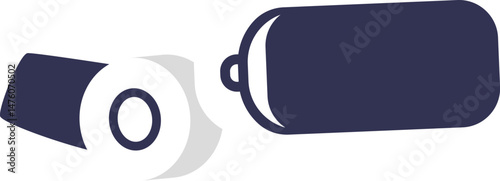 Virtual reality goggles vector illustration