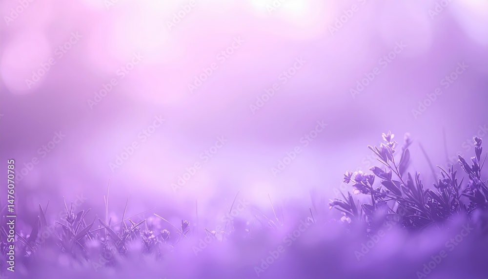 Obraz premium Vibrant HD wallpaper featuring a stunning array of purple flowers in full bloom, showcasing intricate petals and lush green foliage, perfect for nature lovers.
