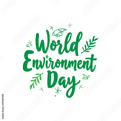 Celebrating environmental awareness: a whimsical design for world environment day