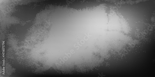 Halftone gradient. Dotted gradient, smooth dots