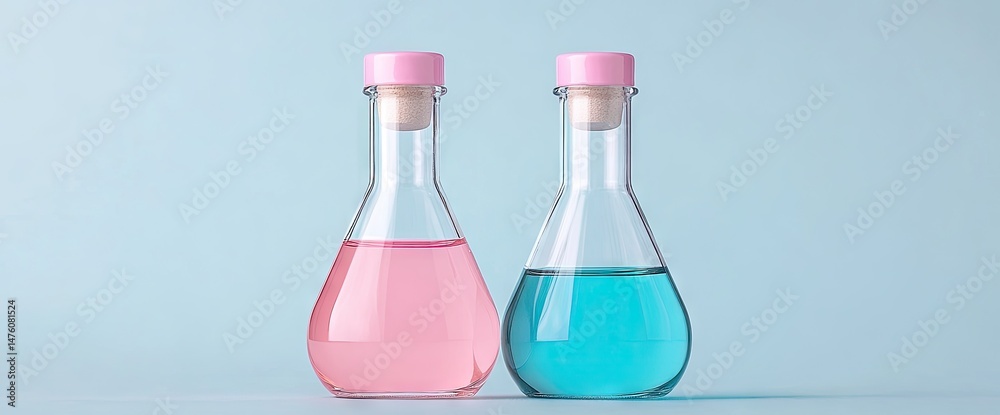 Liquids in flasks Liquids in flasks