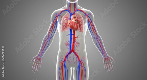 Human circulatory system
