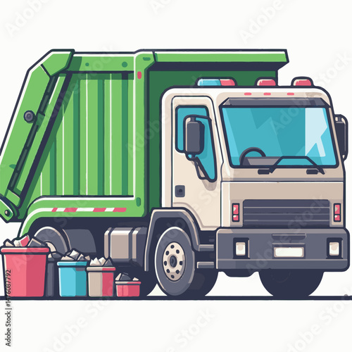 garbage, truck, trash, waste, recycling, service, recycle, rubbish, vehicle, transport, junk, environment, collection, container, clean, transportation, dump, garbage truck, disposal, urban, refuse, c