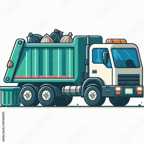 garbage, truck, trash, waste, recycling, service, recycle, rubbish, vehicle, transport, junk, environment, collection, container, clean, transportation, dump, garbage truck, disposal, urban, refuse, c