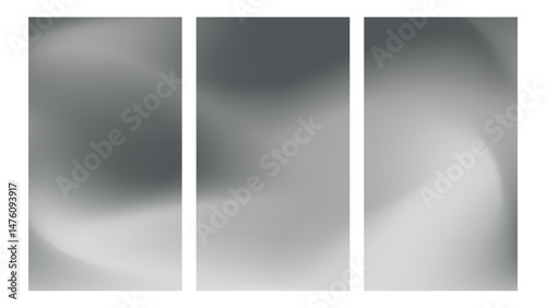 Black and white gradient background. Monochrome blending colors vertical backgrounds.