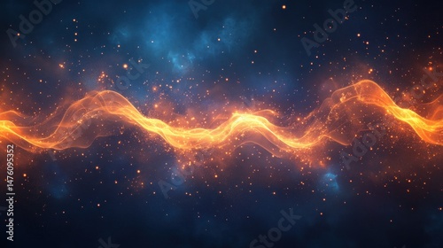 Abstract Fire and Sparks