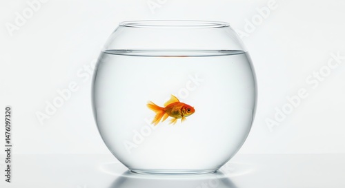 Wallpaper Mural Goldfish in Bowl Torontodigital.ca