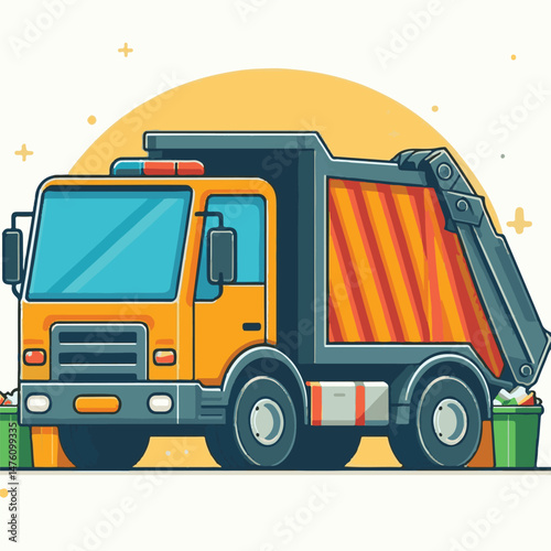 garbage, truck, trash, waste, recycling, service, recycle, rubbish, vehicle, transport, junk, environment, collection, container, clean, transportation, dump, garbage truck, disposal, urban, refuse, c