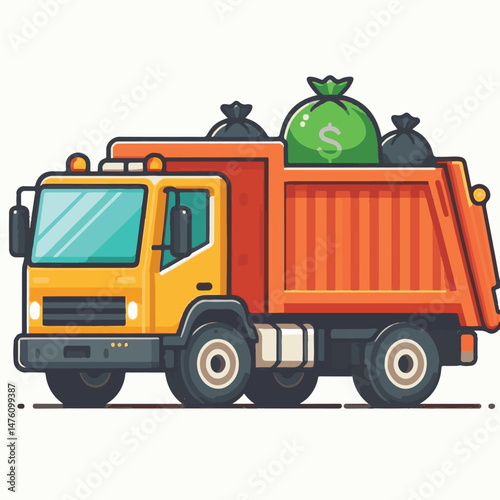garbage, truck, trash, waste, recycling, service, recycle, rubbish, vehicle, transport, junk, environment, collection, container, clean, transportation, dump, garbage truck, disposal, urban, refuse, c