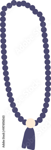 Buddhist necklace traditional religious accessory