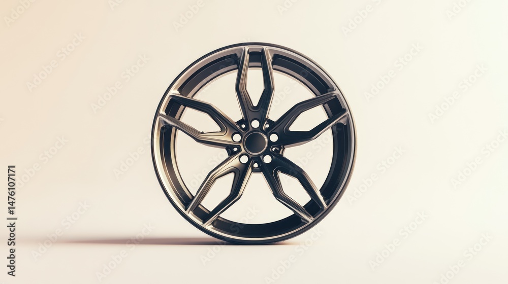 Obraz premium Modern alloy wheel